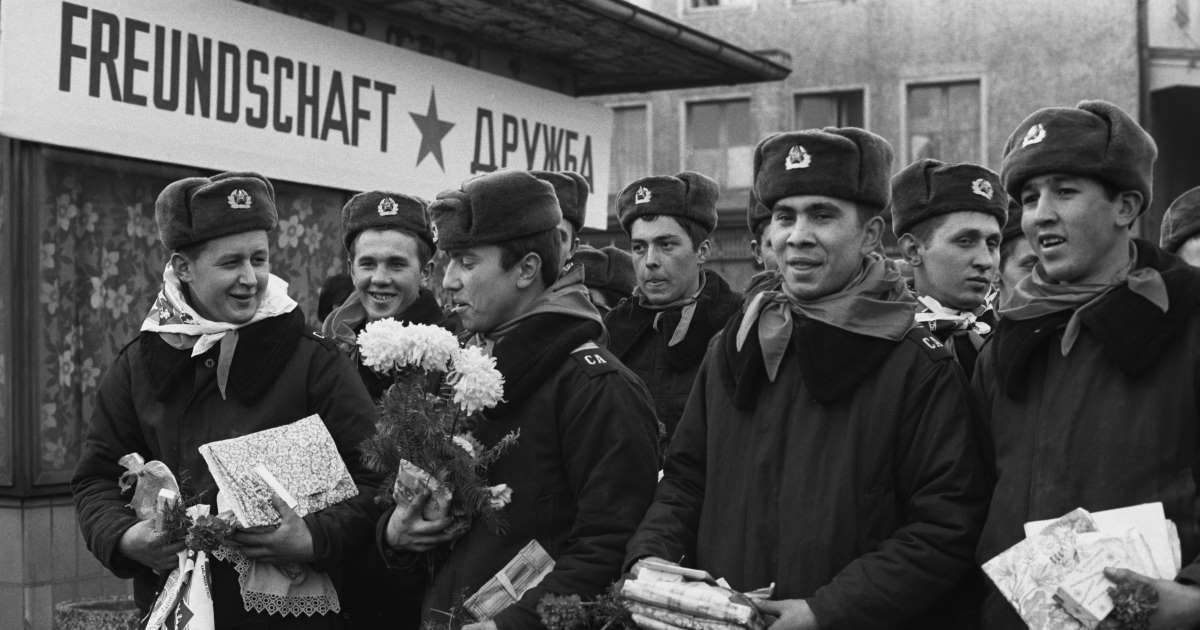 Вывод советских войск из германии фото