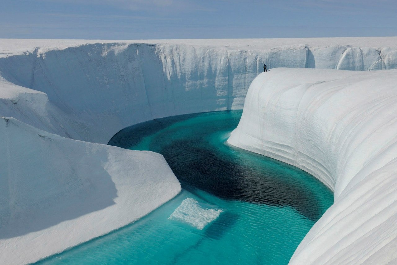 Ледяной каньон Гренландия