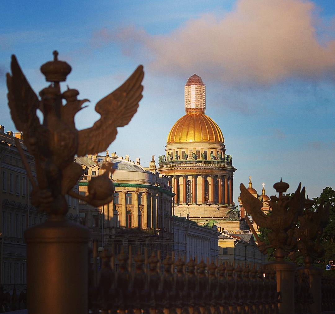 Санкт петербург август