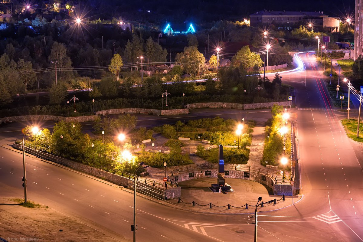 Фото мончегорск сверху