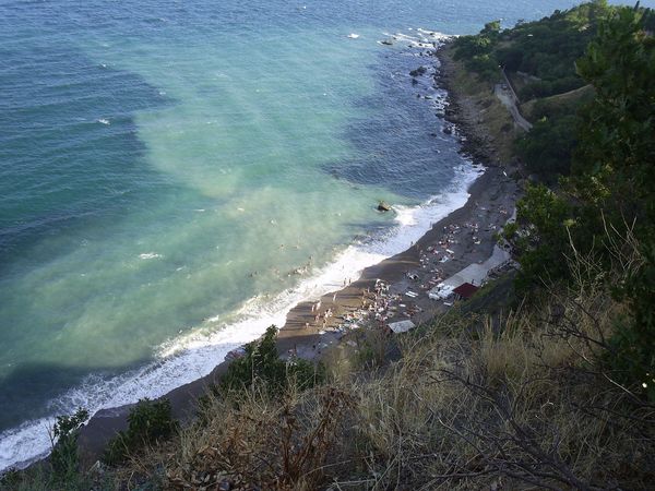 Пляж Радуга Алупка